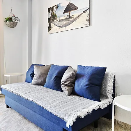 公寓 Espanhouse Martina First Line Sea View With Pool