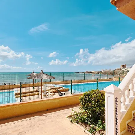 公寓 Espanhouse Martina First Line Sea View With Pool
